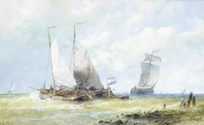 En route vers les zones de pêche